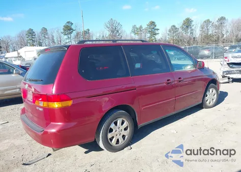 2004 Honda Odyssey Ex z USA, uszkodzony, nr VIN 5FNRL188X4B116201
